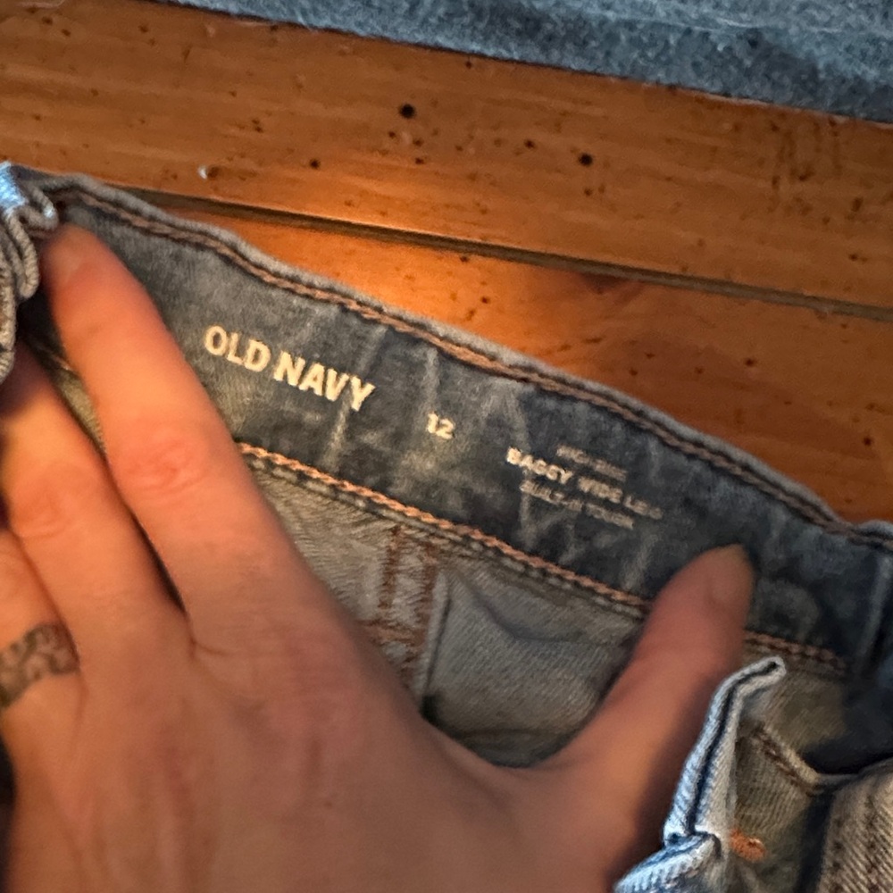Old Navy Light Blue Relaxed Jeans